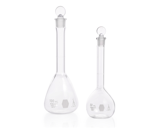 Flask, Volumetric, Class A, ST Stopper, Kimble
