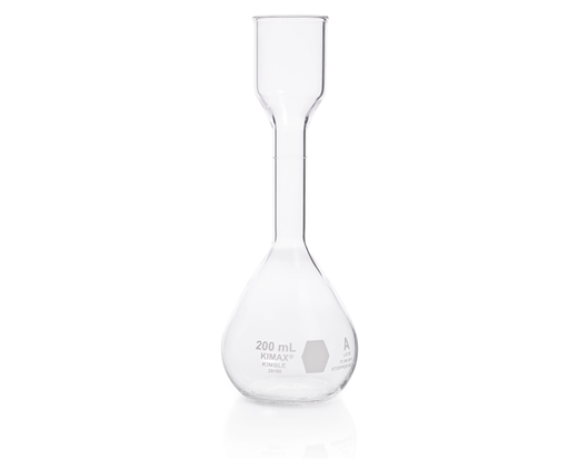 DWK Kohlrausch Volumetric Flask Class A, Kimble