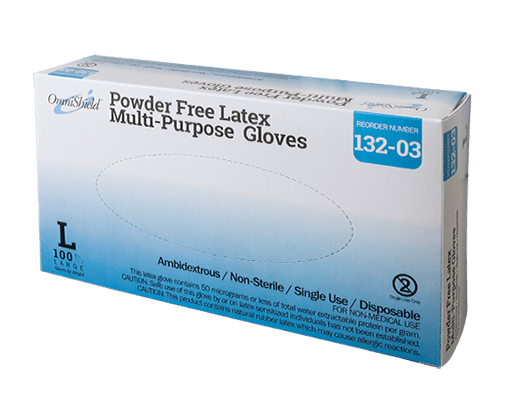 OmniShield 132 Series Latex Powder Free Multi-Purpose Glove