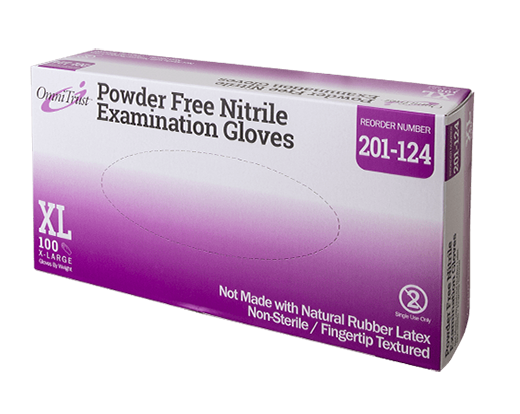 OmniTrust #201 Series Nitrile Powder Free Examination Glove