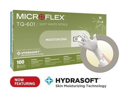 Soft White Nitrile Glove