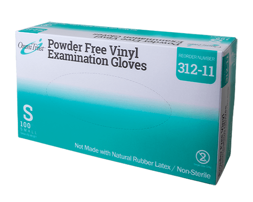 OmniTrust #312 Series Vinyl Powder Free Examination Glove