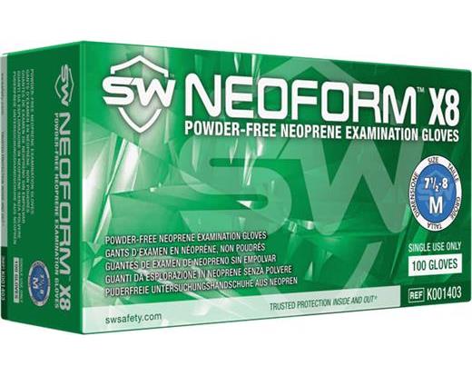 NeoForm X8 Chloroprene Powder-Free Exam Gloves