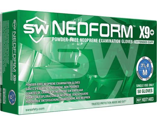NeoForm X9+ Chloroprene Powder-Free Exam Gloves