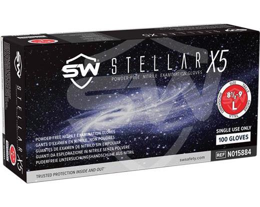 Stellar X5 Nitrile Exam Gloves