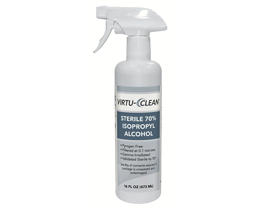 Virtu-Clean Sterile 70% Isopropyl Alcohol