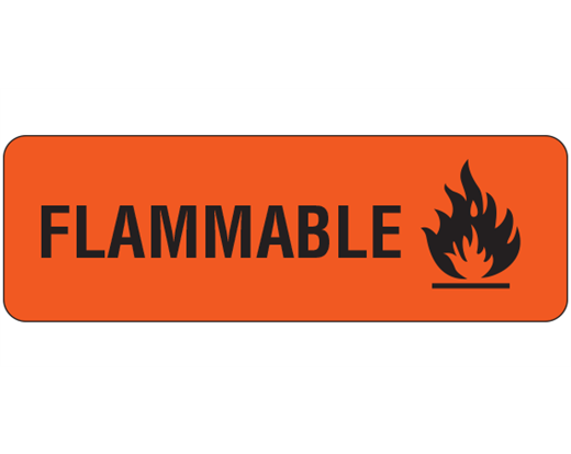 Flammable Laboratory Use Label