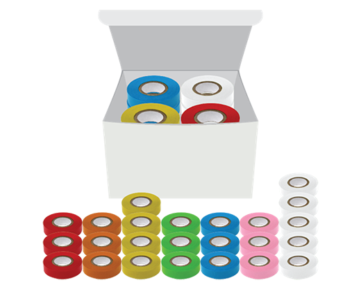 1/2 inch Assorted Label Tapes