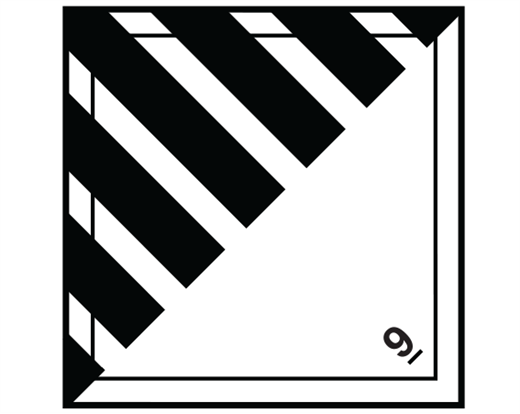 DOT Hazardous Contents Label