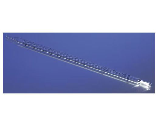 PYREX Shorty Disposable Glass Serological Pipets, Individually Wrapped, Sterile