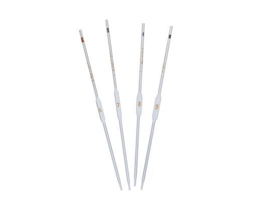 Pipet, Volumetric, Class A, To Deliver, Color-Coded, Serialized and Certified, SAFE-GARD Tempered Ti