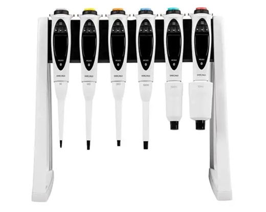 Picus 2 Single Channel Pipets on stand
