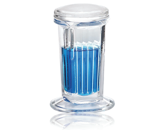 WHEATON 8-16 Slide Unit Staining Jar with Cover