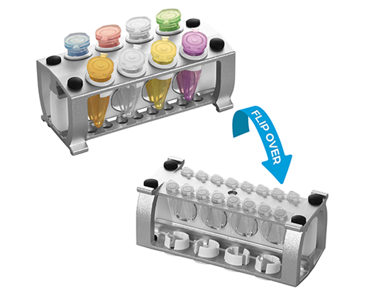 Reversible Magnetic Bead Separation Rack