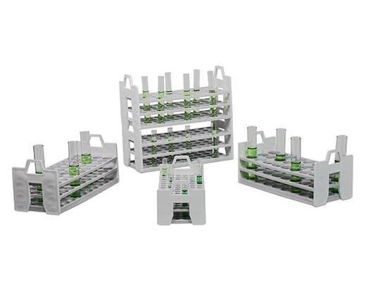 Polypropylene Stackable Test Tube Racks