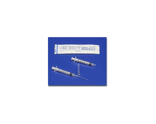 Sterile Syringes, with Needles, Rigid Pack, Monoje