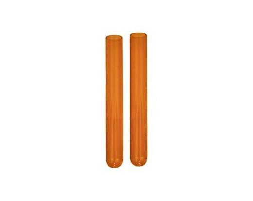 Amber Disposable Borosilicate Glass Tube, Kimble