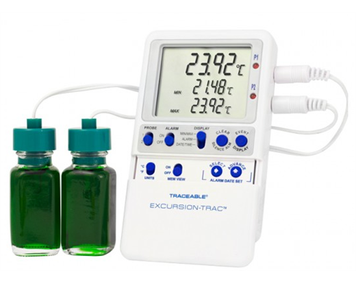 Traceable Excursion Trac USB Frig/Freezer Thermometer