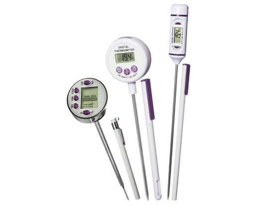 H-B DURAC Calibrated Electronic SS Stem Thermomoters