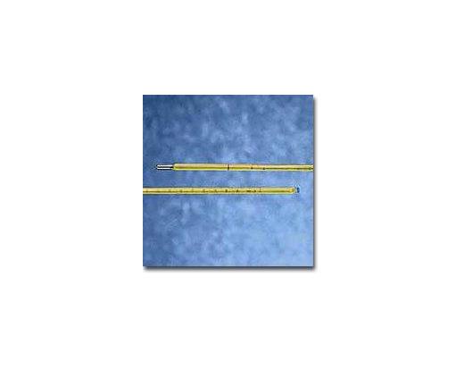 Thermometer, Mercury, Yellow Backed, Fractional De