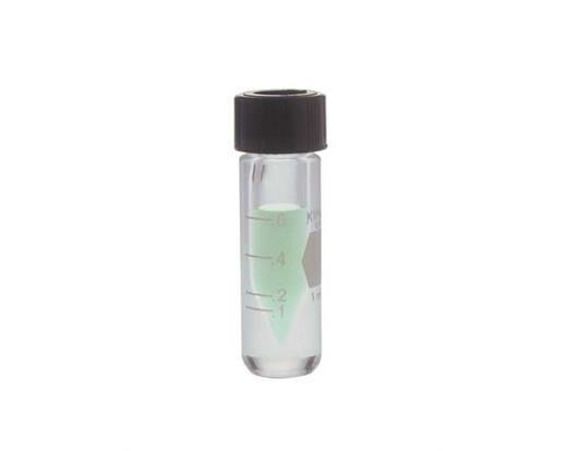 Graduated ACCUFORM Vials with Open Top Closures
