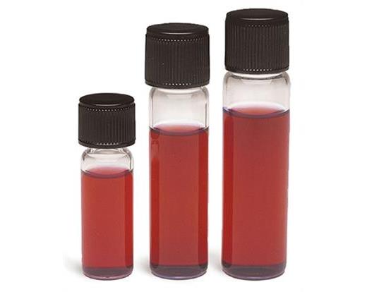 Glass Culture Vial with Deep-Skirted Phenolic Screw Cap