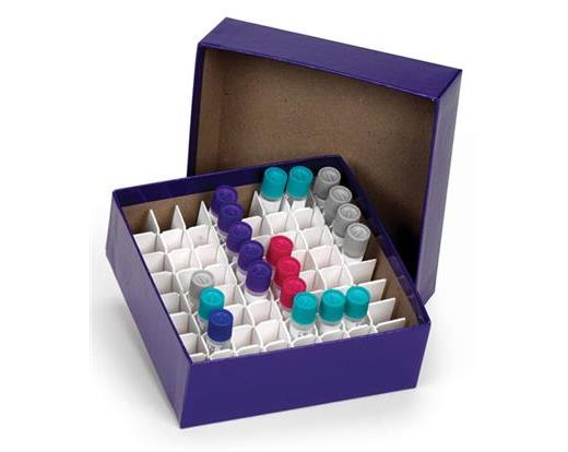 Cardboard Cryogenic Vial Storage Boxes