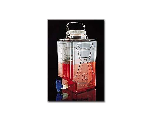 NALGENE&amp;reg; 2322 Rectangular Carboys with Spigot, polycarbonate; polypropylene spigot and screw clo