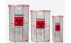 Poxygrid biohazard bag holders