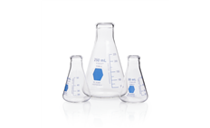 Erlenmeyer Flasks with Colored Graduation Marks