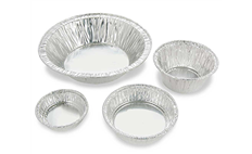 Aluminum Weighing Dishes with Crimped Walls