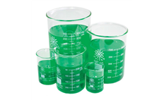 Glass Beaker Set of 5, Borosilicate Glass