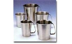 Beaker, Stainless Steel, with Handle