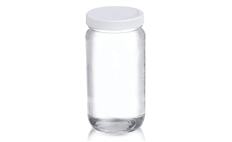 AC Round Wide-mouth Glass Bottles