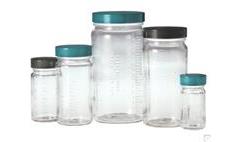 Clear Medium round bottles