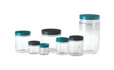 Bottle, Clear, Straight Sided Round