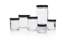 KIMBLE Clear Straight-Sided Jars Convenience Packs