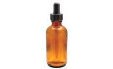 Plastic Amber Dropping Bottle with Dropper