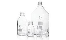 Bottles, Media, Screw Cap, Borosilicate, PVC Coated, Schott