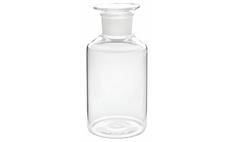 Clear Ground Stopper Reagent Bottle