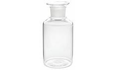 Clear Ground Stopper Reagent Bottle