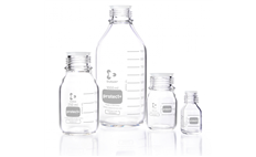 Graduated protect+ Laboratory Bottle, clear