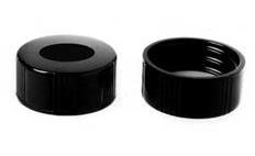 Open-top Black Phenolic Screw Thread Caps without Liners