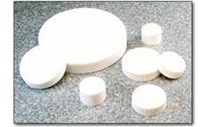 White PP LDPE Foam lined Caps