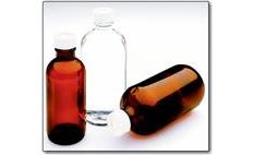 Narrow-mouth Glass Septa Bottle