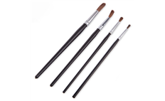 Small Round Tip Camel Hair Artist Brush