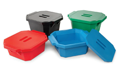 Rectangular Ice Buckets with lids
