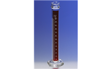 PYREX Single Metric Scale Cylinders, Lifetime Red, Graduated To Contain