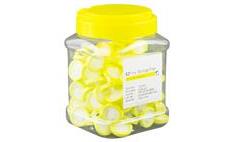 Yellow PES syringe filter