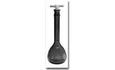 Flask, Volumetric, RAY-SORB, Class A, with Color-Coded PTFE ST Stopper, Kimble